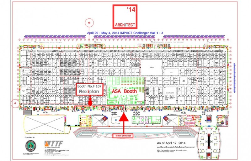 2014.04.29-4  - Visit us at Architect Fair Booth No.F107